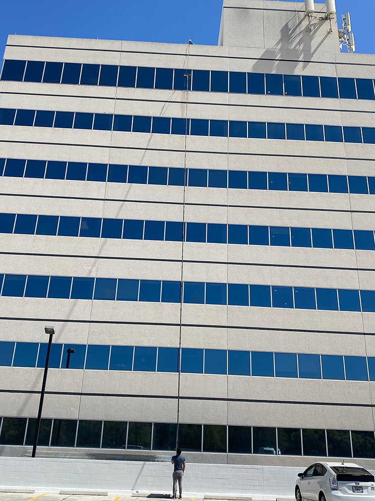 high rise High rise window cleaning
